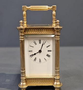 Victorian French 8 Day Carriage Clock