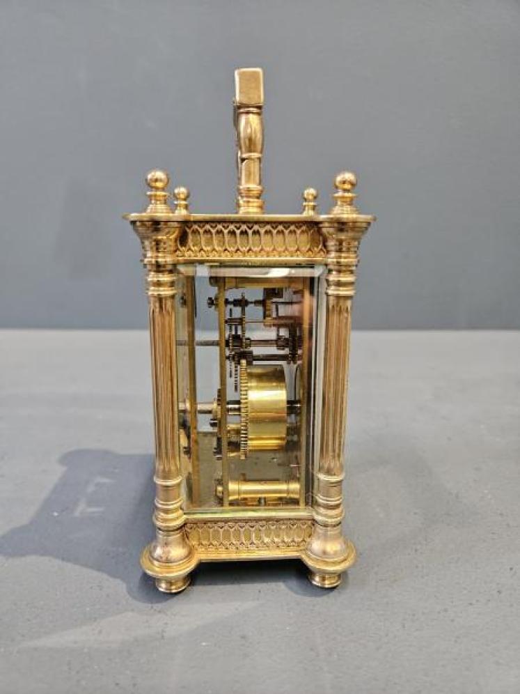 Victorian French 8 Day Carriage Clock - Image 2