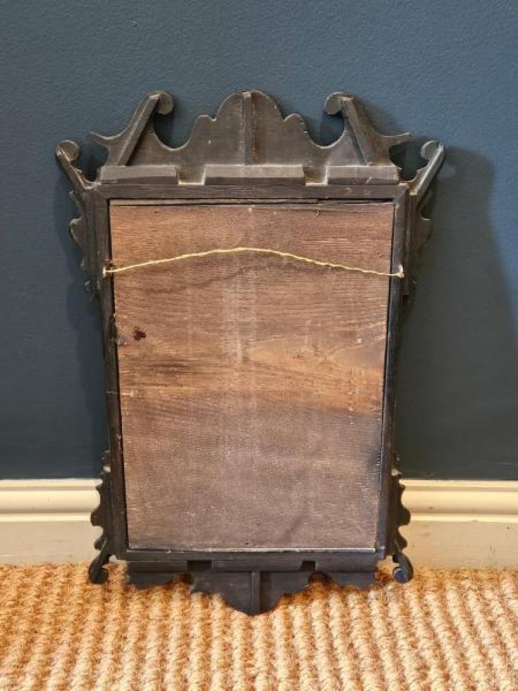 Small George III Mahogany Mirror - Image 6