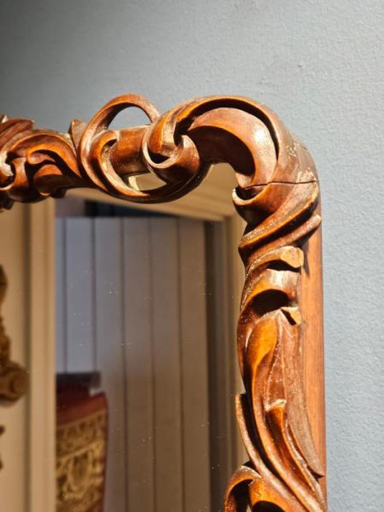William IV Rosewood Framed Mirror - Image 2