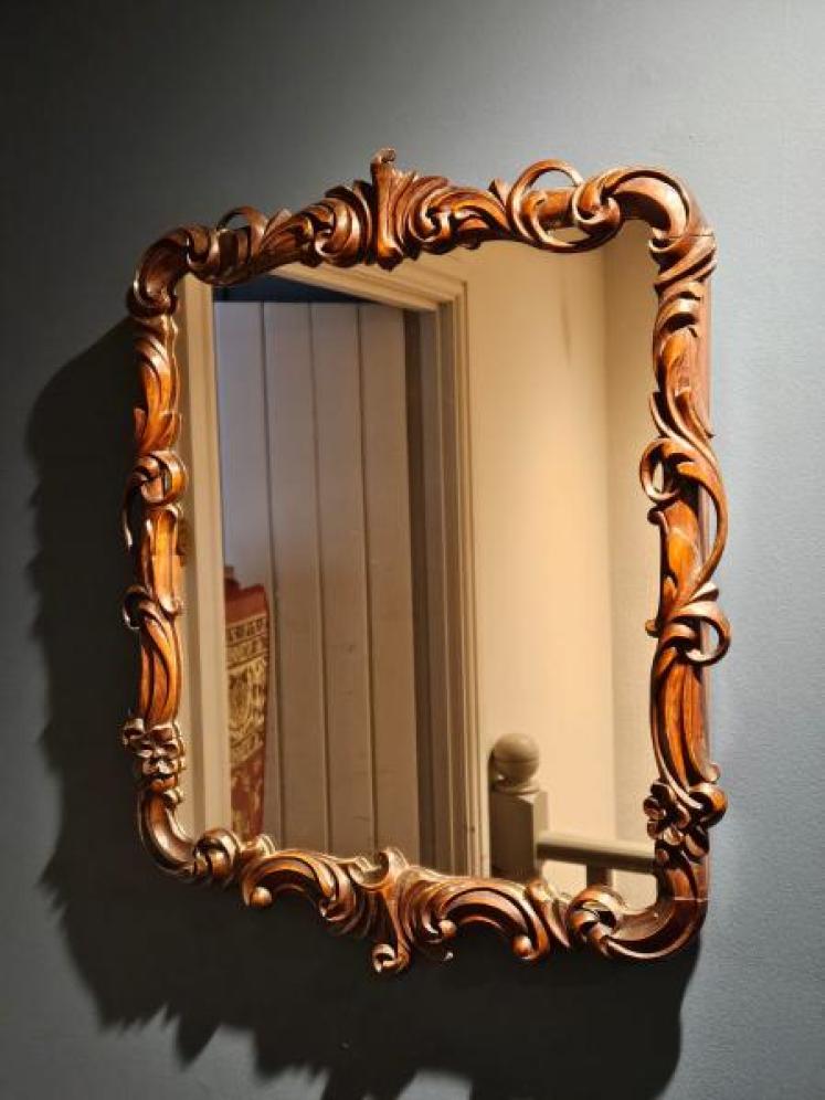 William IV Rosewood Framed Mirror - Image 3