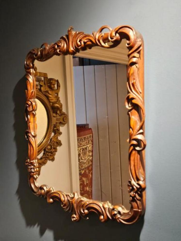 William IV Rosewood Framed Mirror - Image 4