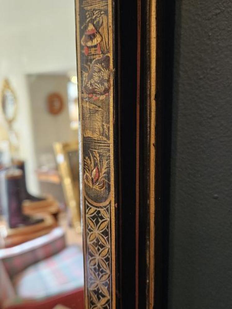 Late Victorian Chinoiserie Framed Mirror - Image 6