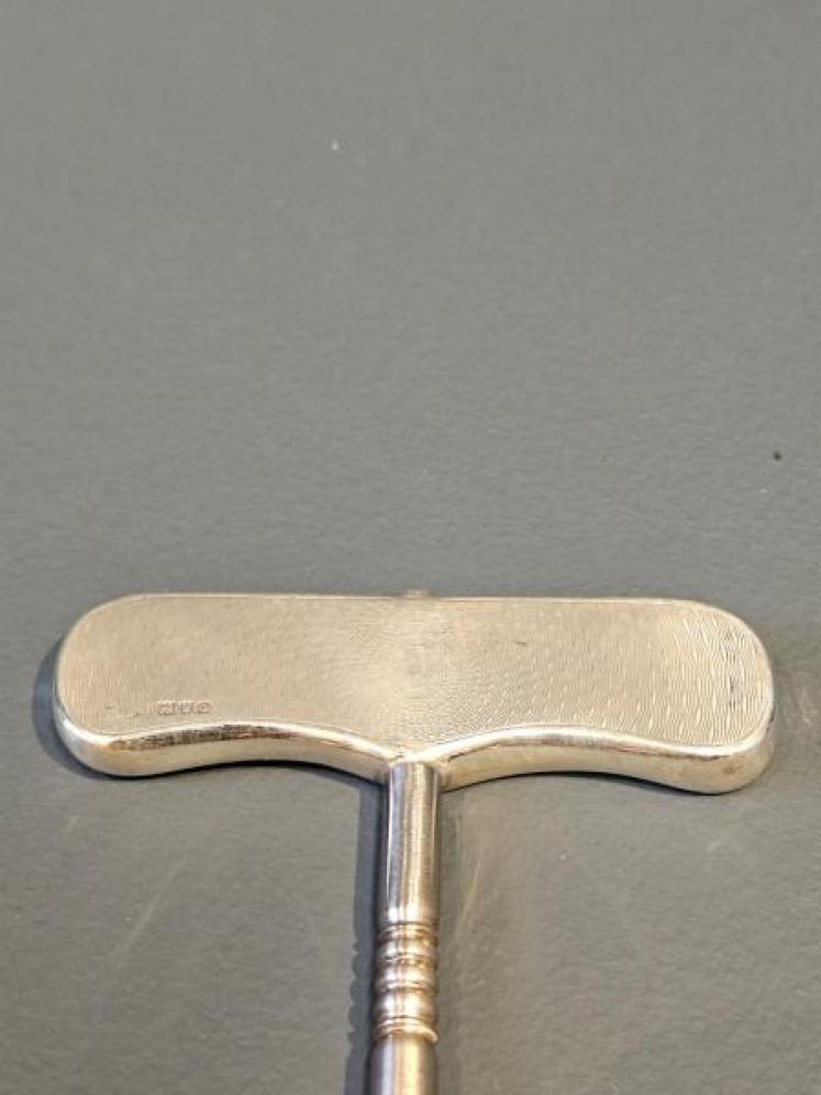 Pair of Edwardian Silver Handled Boot Pulls - Image 3
