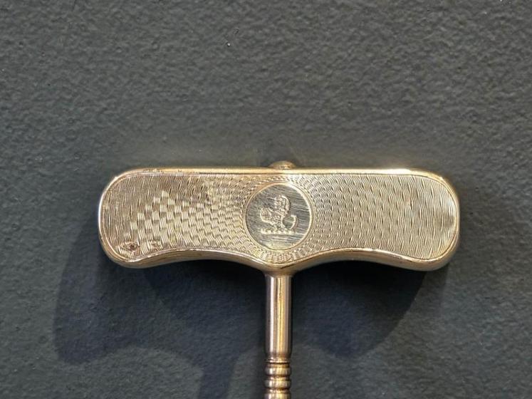 Pair of Edwardian Silver Handled Boot Pulls - Image 4