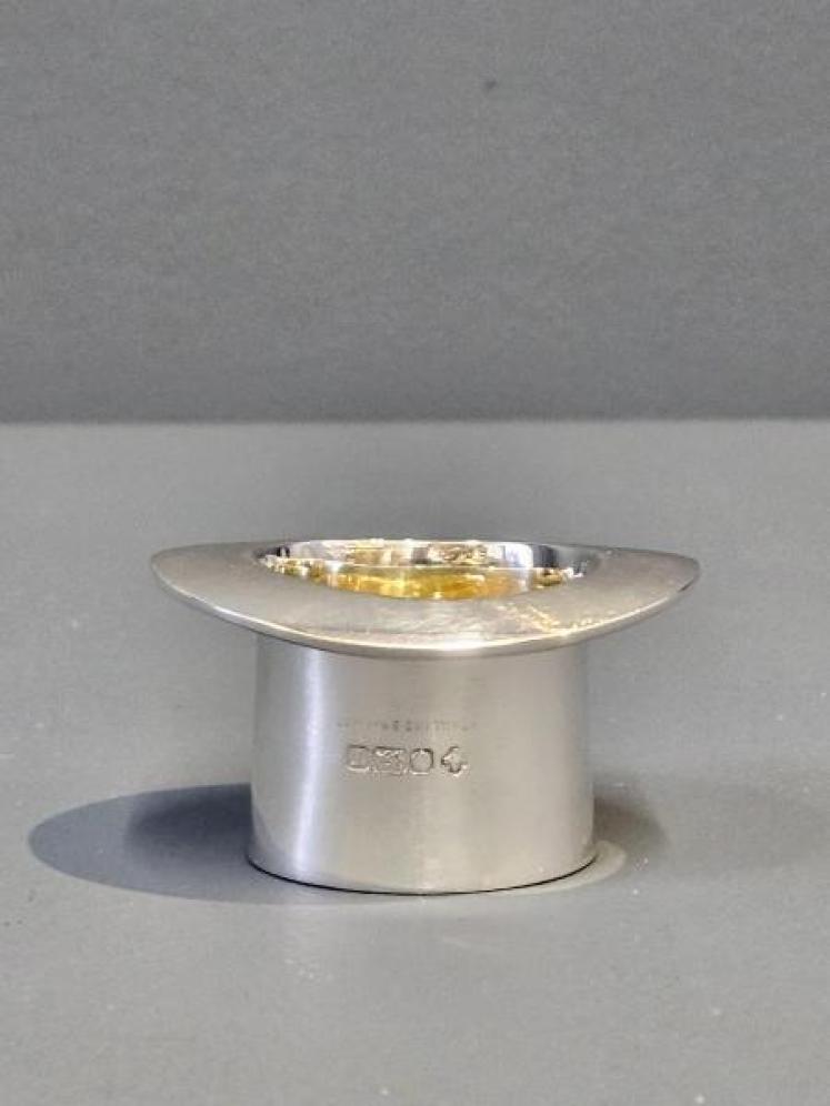 Aspreys Cast Silver Top Hat - Image 5