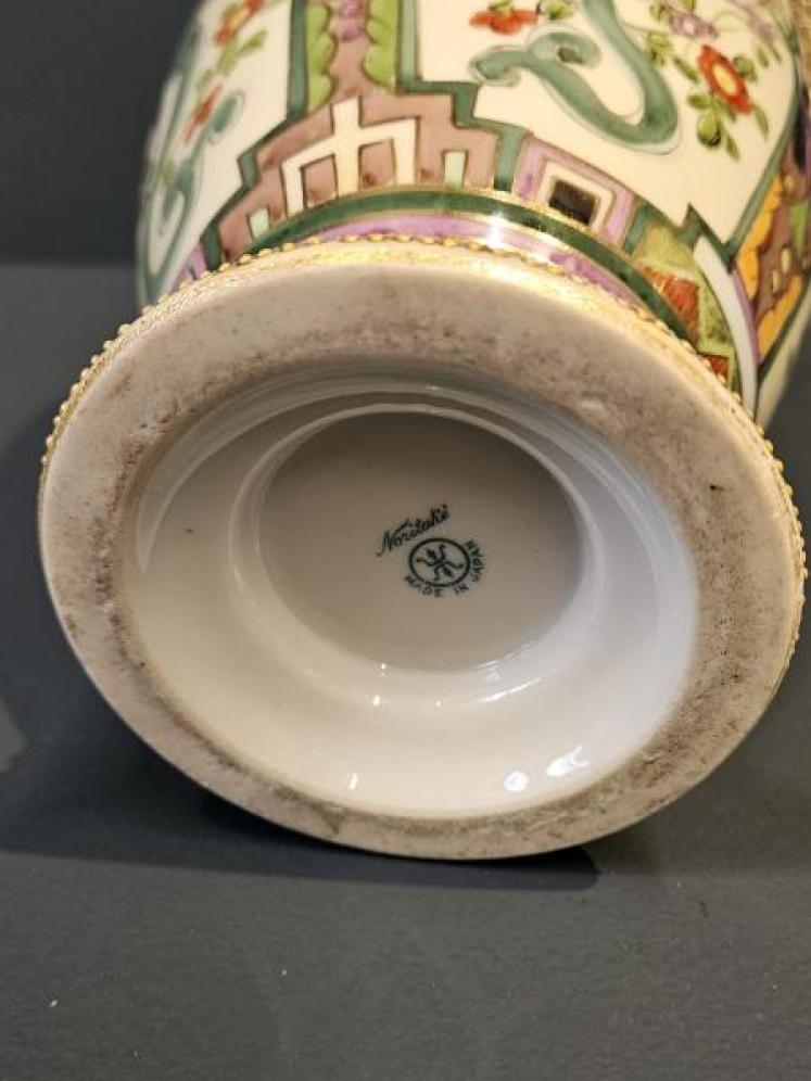 Pair of Edwardian Noritake Vases - Image 5