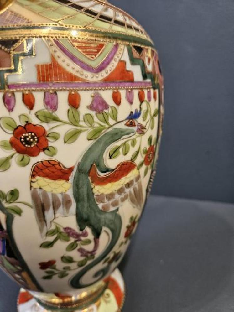 Pair of Edwardian Noritake Vases - Image 6