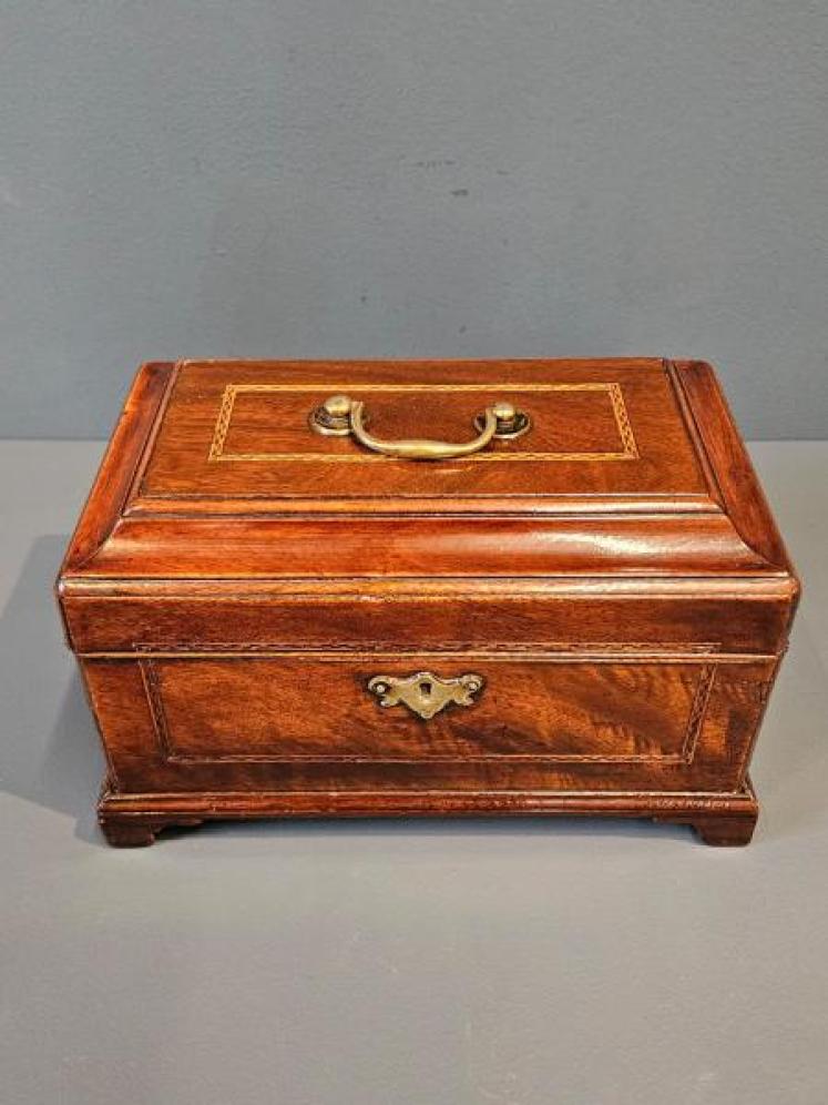George III Mahogany Box - Image 3
