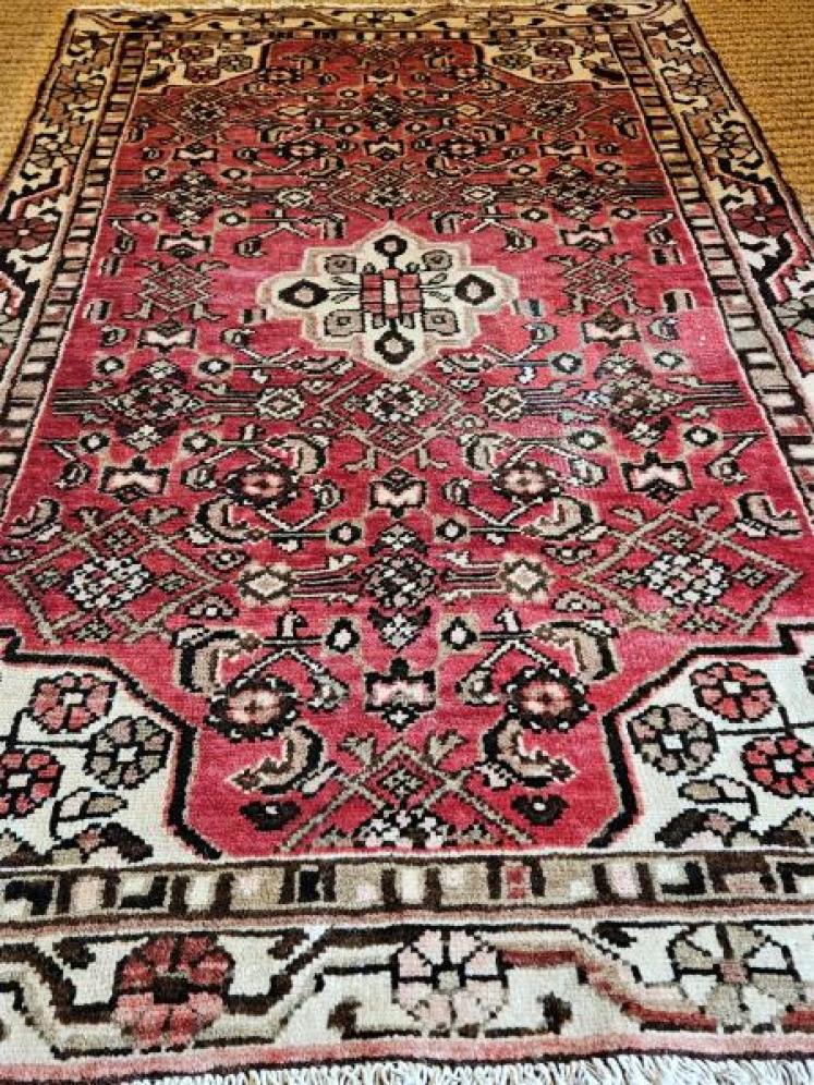 Antique Persian Wool Rug - Image 4
