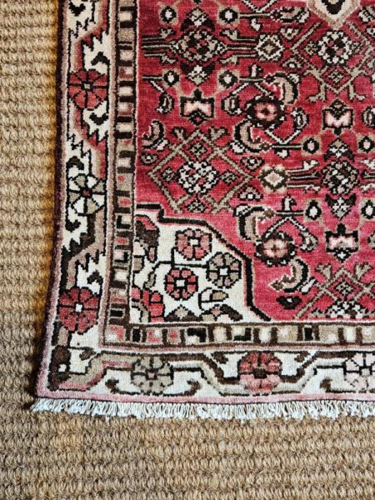 Antique Persian Wool Rug - Image 5
