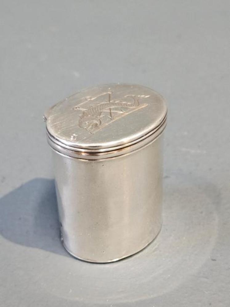 George III Silver Nutmeg Grater - Image 5