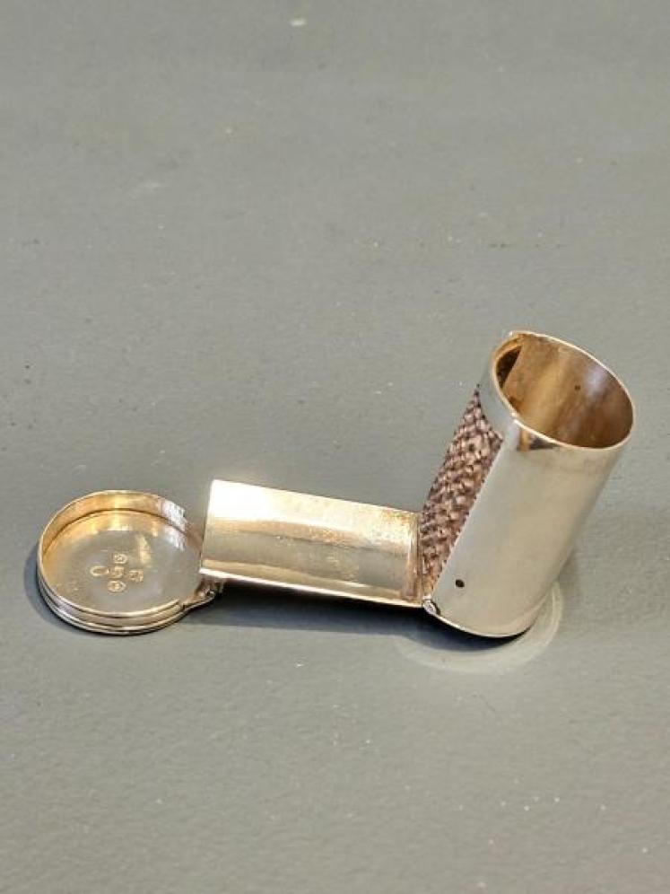 George III Silver Nutmeg Grater - Image 6