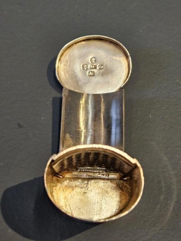 George III Silver Nutmeg Grater - Image 7