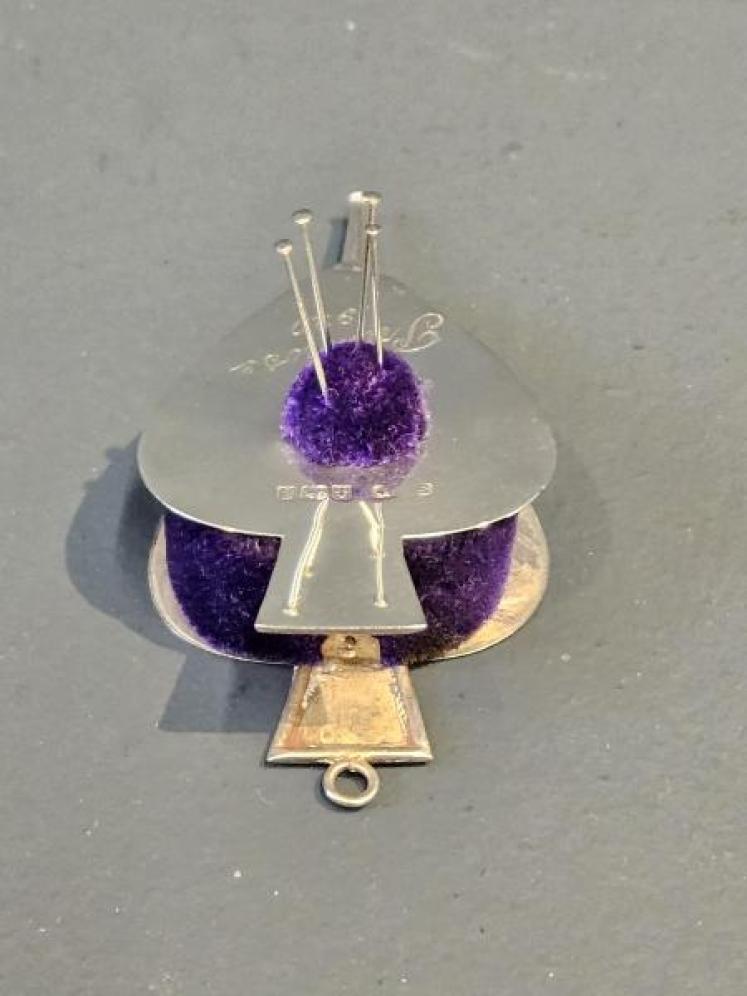 Silver Bellows Pin Cushion - Image 4