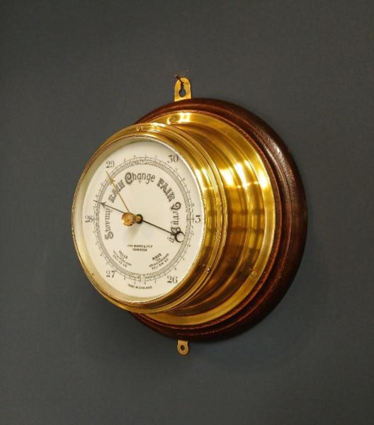 Victorian Barker of Kensington Bulkhead Barometer  - Image 1