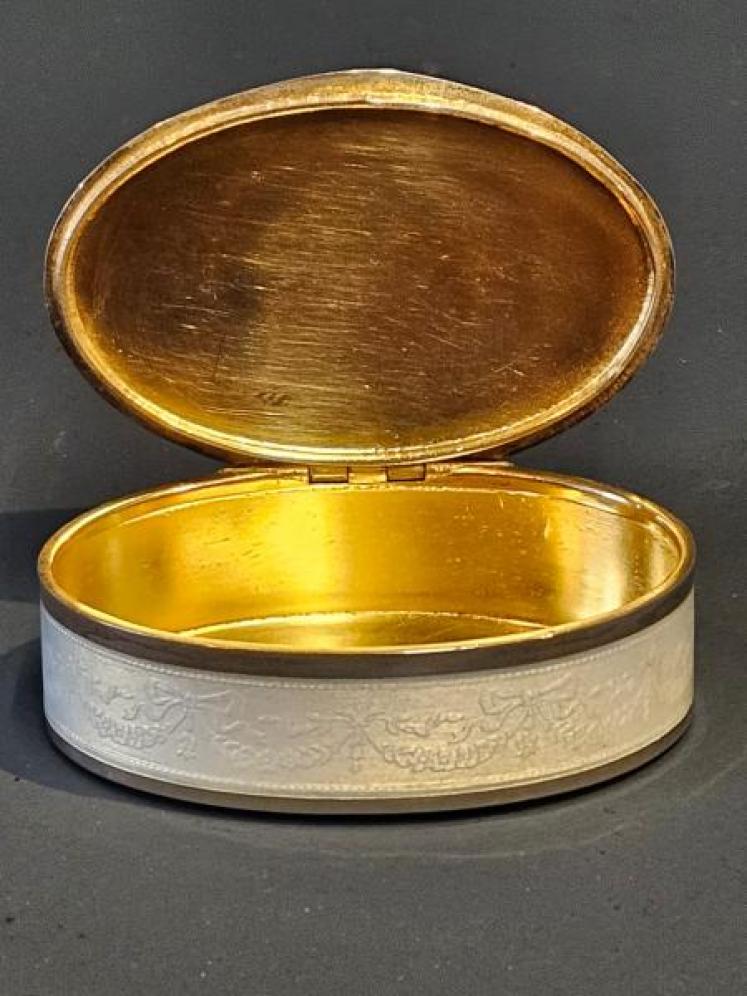 Outstanding Silver and Enamel Table Box - Image 4