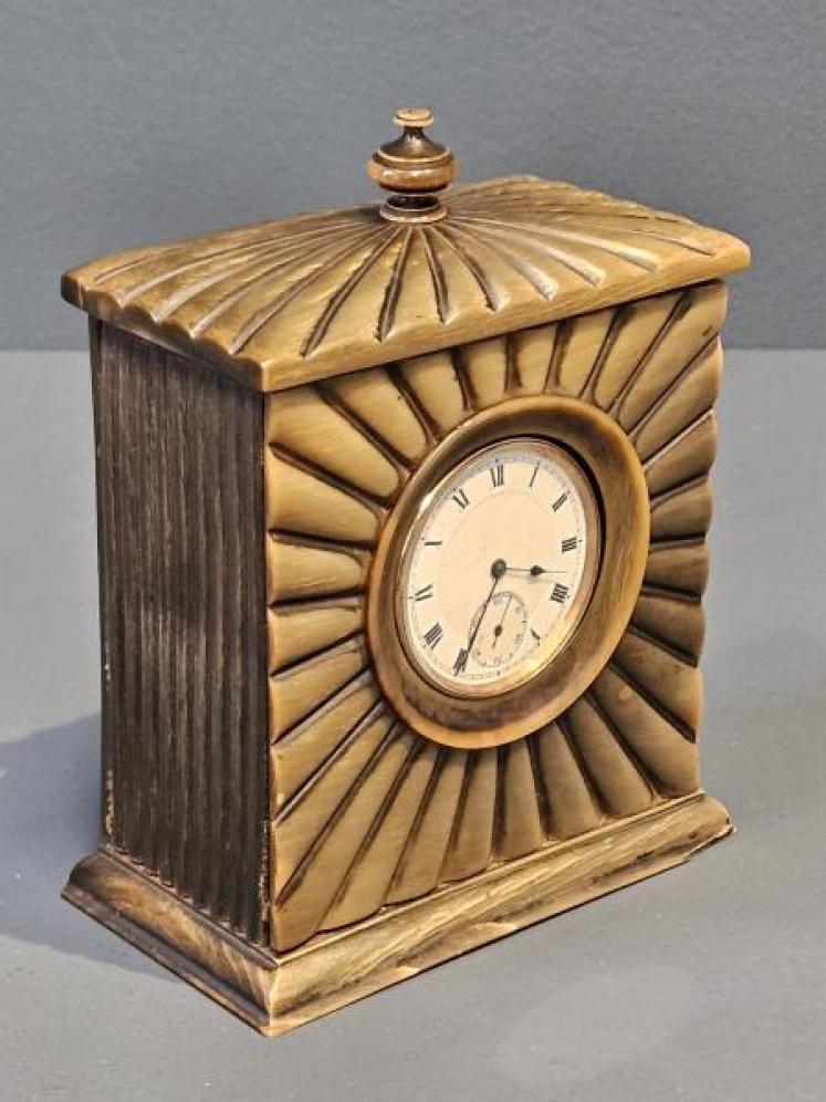 Victorian Horn Pocket Watch Holder - Image 4