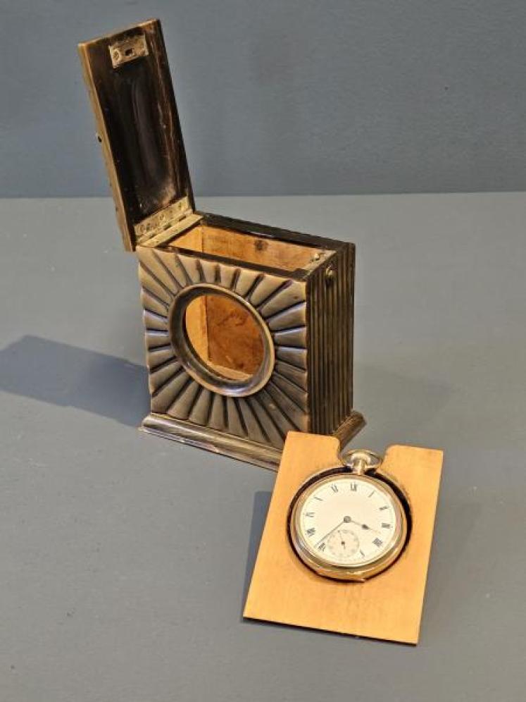 Victorian Horn Pocket Watch Holder - Image 5