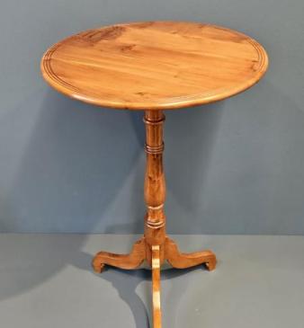 George III Yew Wood Wine Table