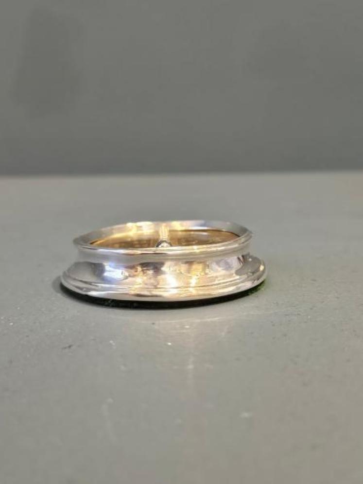 Edwardian Silver Thermometer Paper Weight - Image 2