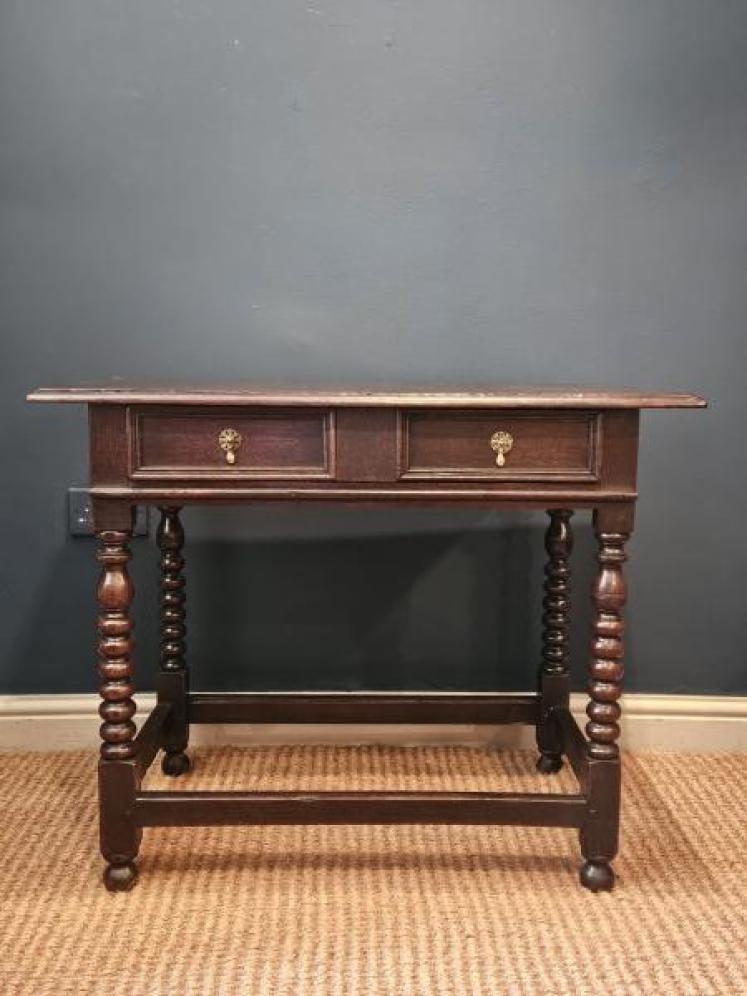 George I Single Drawer Side Table - Image 3