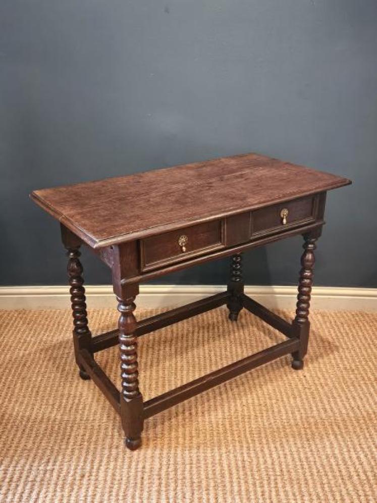 George I Single Drawer Side Table - Image 5