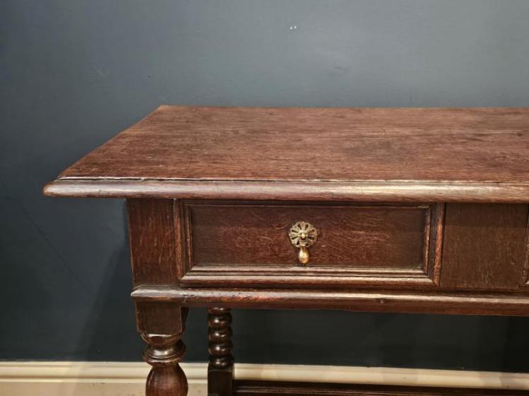 George I Single Drawer Side Table - Image 6