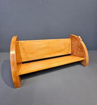 Mouseman Oak Book Trough