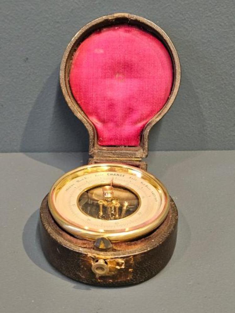Victorian Campaign Barometer and Case - Image 1