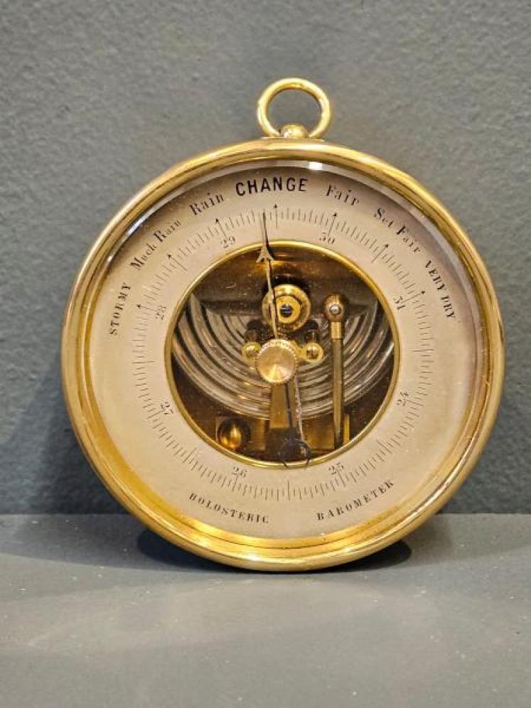Victorian Campaign Barometer and Case - Image 3