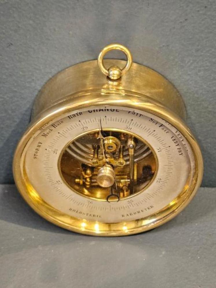 Victorian Campaign Barometer and Case - Image 4