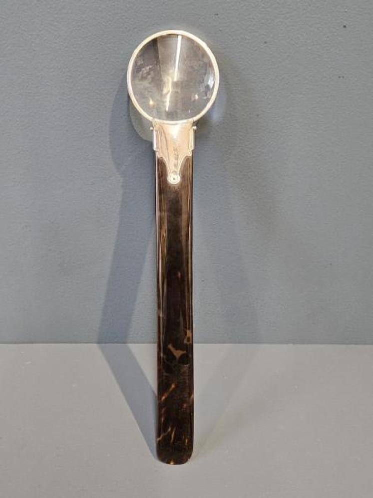 Superb Edwardian Silver and Tortoise Shell Page Turner with Magnifier - Image 3