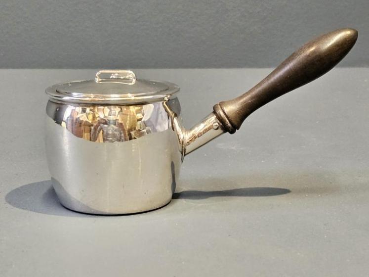 Silver Sauce Pan Ink Well - Image 2