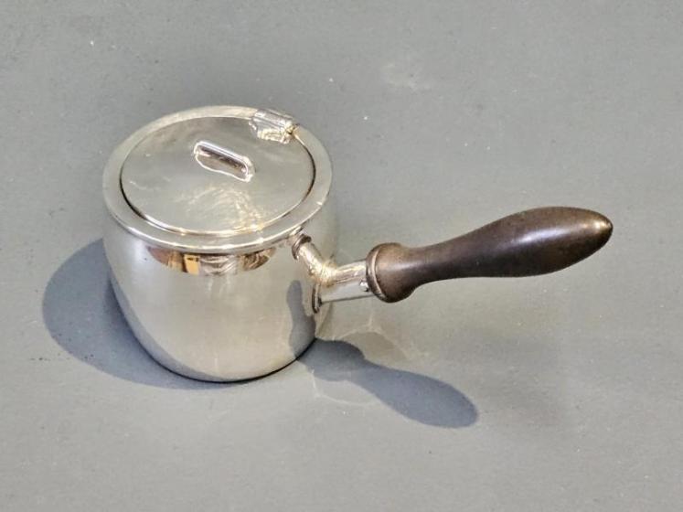 Silver Sauce Pan Ink Well - Image 3
