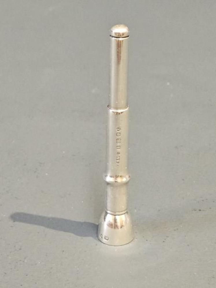 Victorian Sampson Mordan Silver Cigar Piercer - Image 2
