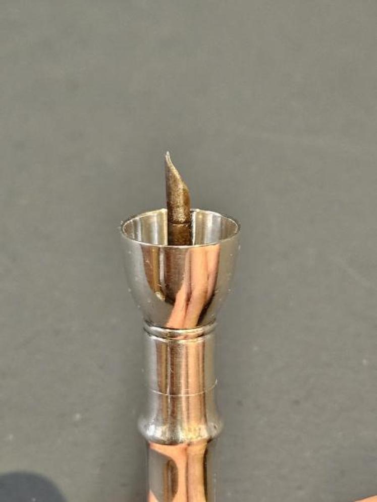 Victorian Sampson Mordan Silver Cigar Piercer - Image 4