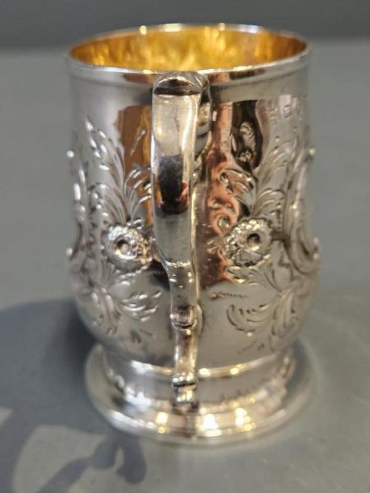 Immaculate George III Silver Mug - Image 2