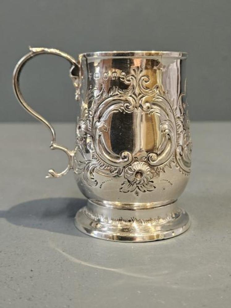 Immaculate George III Silver Mug - Image 4