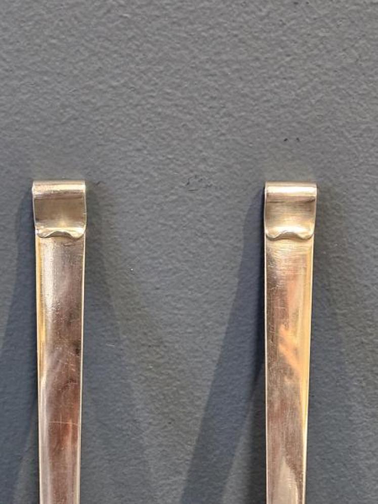 Christopher Dresser Design Silver Salad Servers - Image 3