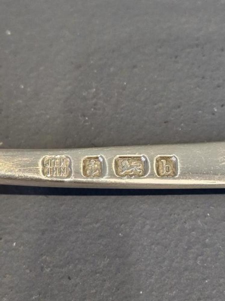 Christopher Dresser Design Silver Salad Servers - Image 6
