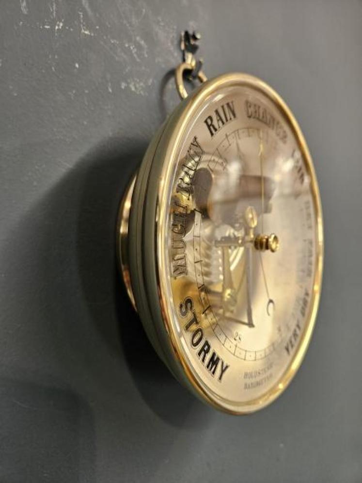 Large Victorian Skeletonised Marine Barometer - Image 2