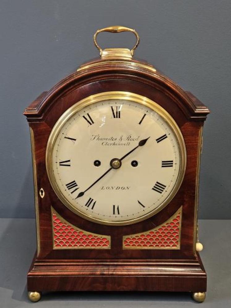 Regency Pad Top Bracket Clock by Thwaites and Reed - Image 1