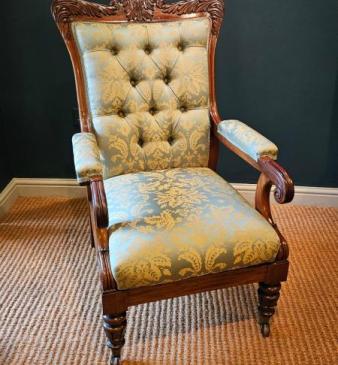William IV Open Arm Chair