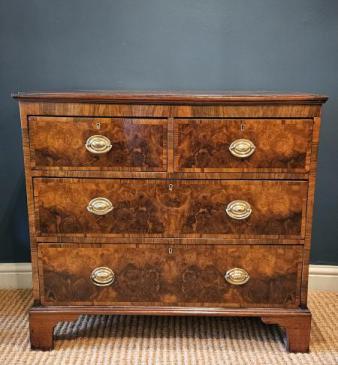 Victorian Walnut Chest of Drawers 