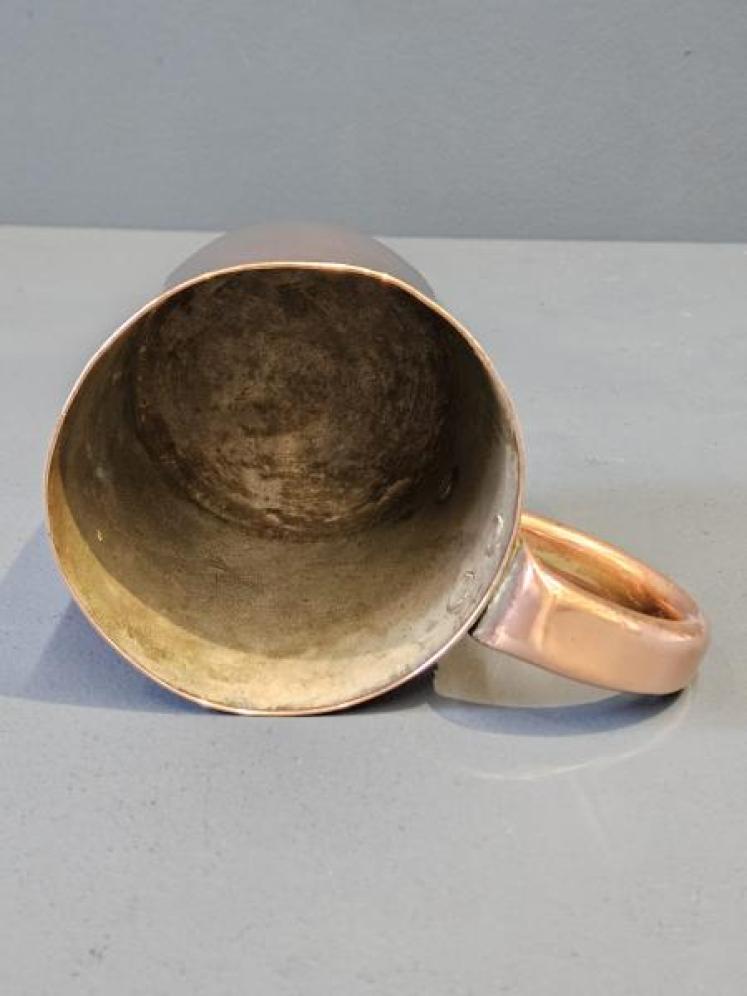 Royal Navy Copper Rum Measure  - Image 3