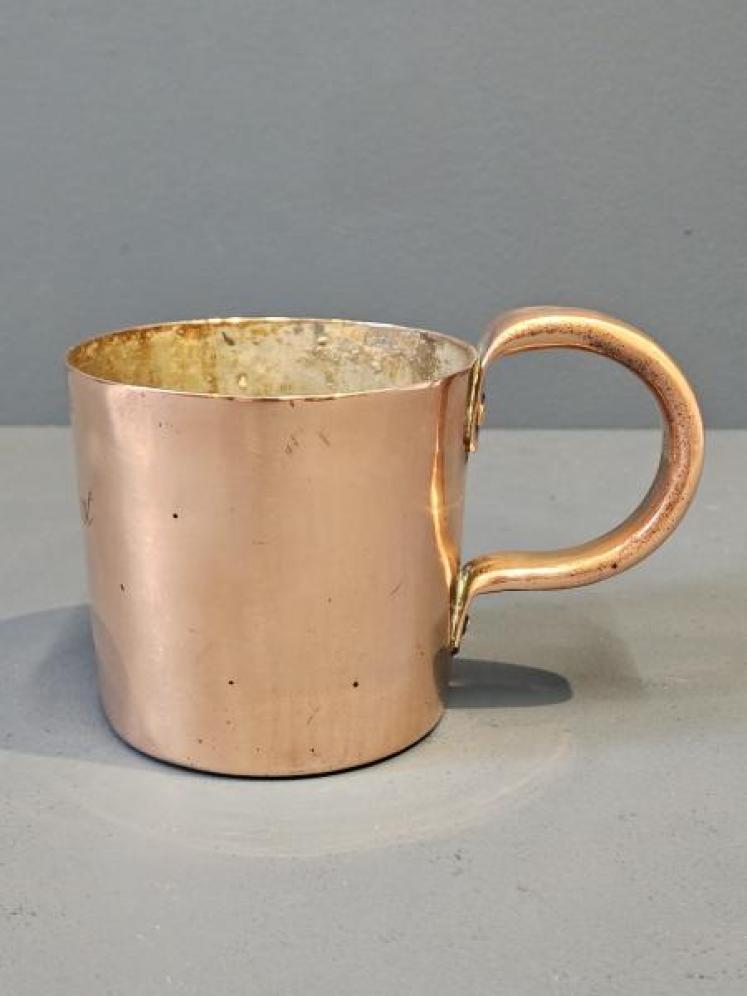 Royal Navy Copper Rum Measure  - Image 4