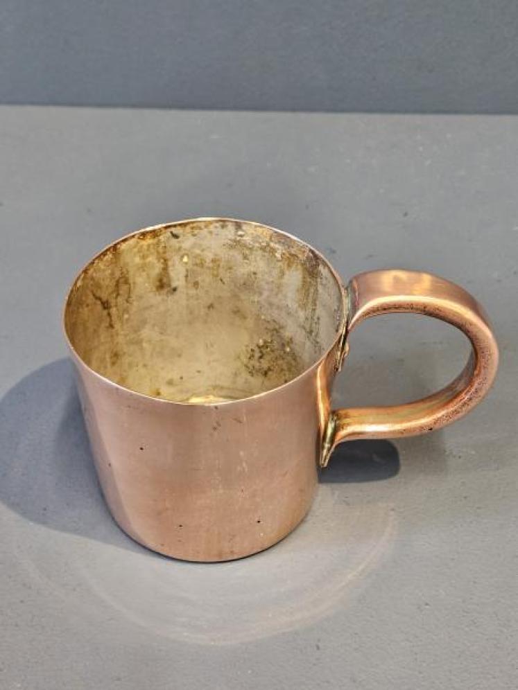 Royal Navy Copper Rum Measure  - Image 5
