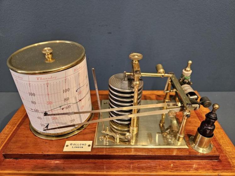 Barograph Thermograph by Dollond - Image 5