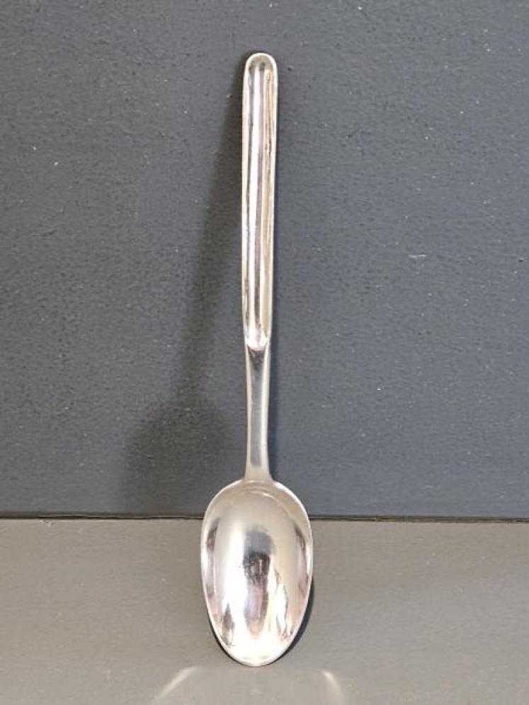 George II Silver Marrow Spoon - Image 2